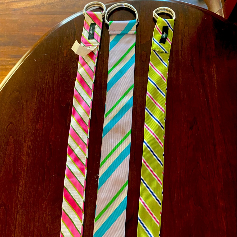 Colorful J Crew Women’s Belts